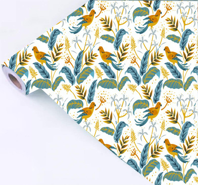 ASA PRINT SOLUTION Nature Multicolor Wallpaper(228 cm x 40 cm)
