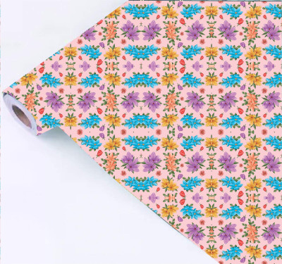 ASA PRINT SOLUTION Abstract Multicolor Wallpaper(228 cm x 40 cm)