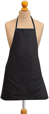 Uniqon Nylon Home Use Apron - Free Size(Black, Single Piece)