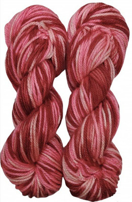 JEFFY Oswal Varsha Motu Thick Chunky Wool Hand Knitting Yarn Multi Colour (Hanks-400gms) Shade No-50