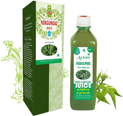 AXIOM Nirgundi Juice (2 x 500 ml)(Pack of 2, 1000 ml)
