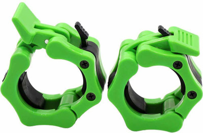 LCARNO Olympic Rod Locks barbell clamp green Weight Lifting Bar