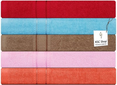 KSC Shop Cotton 550 GSM Hand Towel Set(Pack of 5)