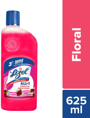 Lizol Disinfectant Surface Cleaner Floral(625 ml)