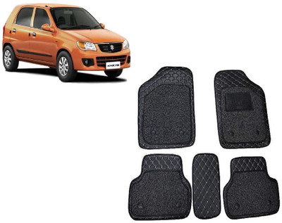 AutoRetail Leather 7D Mat For  Maruti Suzuki Alto K10(Black)
