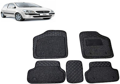 AutoRetail Leather 7D Mat For  Hyundai Getz(Black)