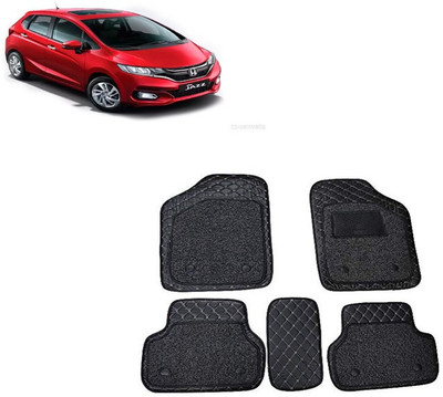 AutoRetail Leather 7D Mat For  Honda Jazz(Black)