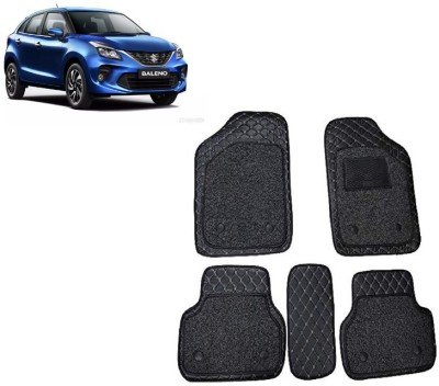 AutoRetail Leather 7D Mat For  Maruti Suzuki Baleno(Black)