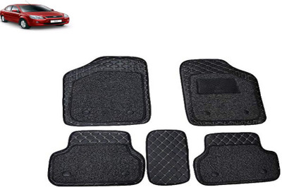 AutoRetail Leather 7D Mat For  Ford Ikon(Black)