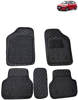 AutoRetail Leather 7D Mat For  Hyundai Grand i10 Nios(Black)