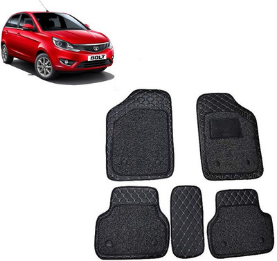 AutoRetail Leather 7D Mat For  Tata Bolt(Black)