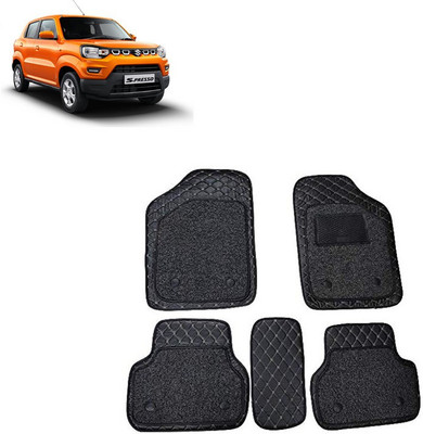 AutoRetail Leather 7D Mat For  Maruti Suzuki S-Presso(Black)
