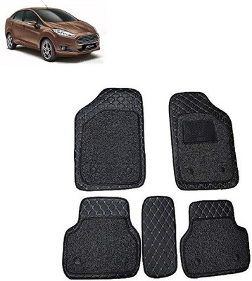 AutoRetail Leather 7D Mat For  Ford Fiesta(Black)