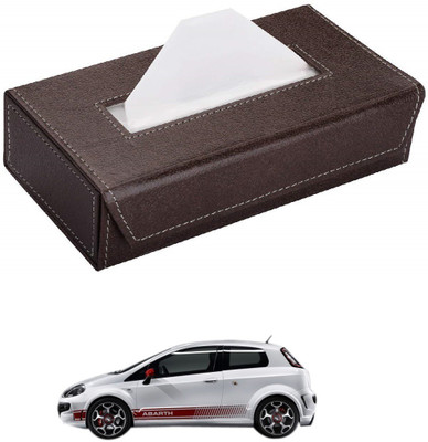 KOZDIKO Cola Tissue For Fiat Abarth Vehicle Tissue Dispenser(Brown)