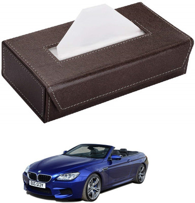 KOZDIKO Cola Tissue For BMW Series 6 Vehicle Tissue Dispenser(Brown)