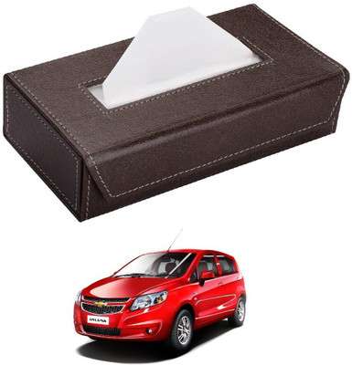 KOZDIKO Cola Tissue For Chevrolet Sail UVA Vehicle Tissue Dispenser(Brown)