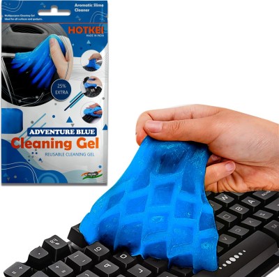 Hotkei Multipurpose Laptop Pc Computer Keyboard Car Dust Remover Cleaner Cleaning Slime Gel jelly Kit for Car Interior AC Vent Home Electronics Remote Laptop Keyboard Cleaner Cleaning Kit for Computers, Gaming, Laptops, Mobiles(Pack Of 1 Laptop keyboard Cleaner Cleaning Kit)