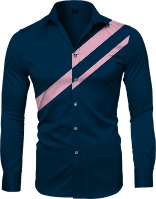 perfect n prime Viscose Rayon Colorblock Shirt Fabric
