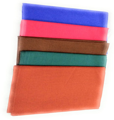 Cotton colors Cotton Blend Solid Blouse Material