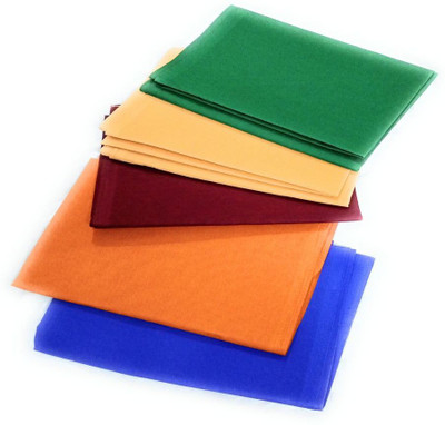 Cotton colors Cotton Blend Solid Blouse Material