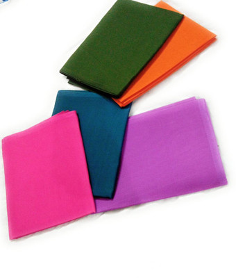 Cotton colors Cotton Blend Solid Blouse Material