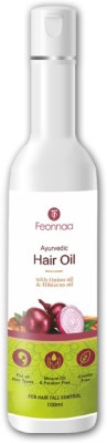 Feonnaa Ayurvedic Hair Oil with Onion Oil & Hibiscus Oil (100 ml) Pack of 1 Hair Oil(100 ml)