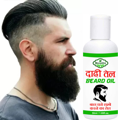 Meralite Beard Oil with Great Beard Growth Softener - Conditioner - Hair Oil(50 ml)