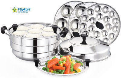 Flipkart SmartBuy Induction And Standard Idly Cooker with Steamer Plate Induction & Standard Idli Maker (5 Plates , 21 Idlis ) Induction & Standard Idli Maker(5 Plates , 21 Idlis ) Flipkart SmartBuy Induction And Standard Idly Cooker with Steamer Plate Induction & Standard Idli Maker (5 Plates , 21 Idlis ) Induction & Standard Idli Maker(5 Plates , 21 Idlis )