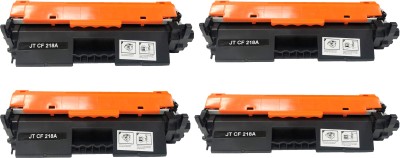 JET TONER 18A /218A / CF218A (PACK OF 4) Toner Cartridge for Laserjet Pro M104, M104a, M104w, M132, M132a, M132fn, M132fw, M132nw, M132snw MFP (18A with Chip) Black Ink Toner