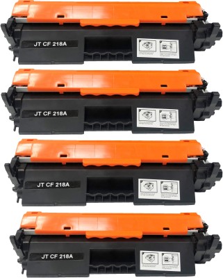 JET TONER 18A /218A / CF218A (PACK OF 4) Toner Cartridge for Laserjet Pro M104, M104a, M104w, M132, M132a, M132fn, M132fw, M132nw, M132snw MFP PRINTERS Black Ink Toner