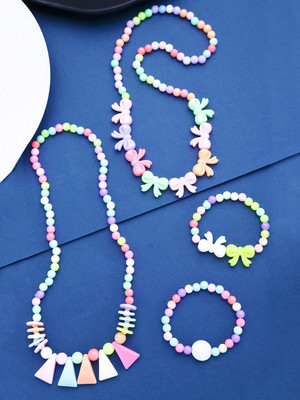 YELLOW CHIMES Alloy Multicolor Jewellery Set(Pack of 2)