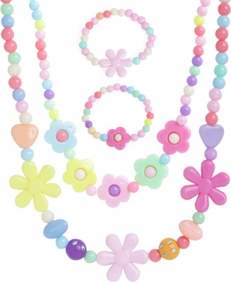 YELLOW CHIMES Resin, Alloy Multicolor Jewellery Set(Pack of 2)