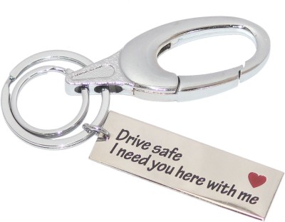 Aura Drive Safe Keyring For Men Husband Boyfriend Women Key Chain