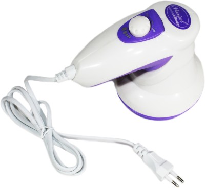 Dishan Body Massager Body Massager for Head Neck Shoulder Back Leg Foot Joint Pain Relief & Fat Reduction- Complete Electric Massager with 3 Massage Heads- For Men Women (White) Massager(White, Purple)