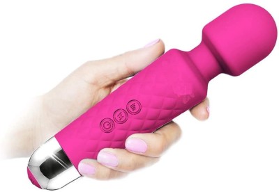 Trim Model Cordless Electric Vibrator Massage for Female Personal Body Massagers Machine For Women With Vibration modes & Water Resistant Massager(Pink)