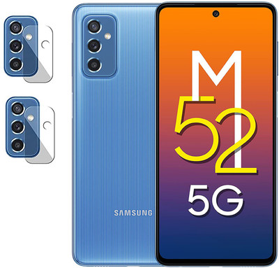 EZGER Back Camera Lens Glass Protector for SAMSUNG M52 5G(Pack of: 2)