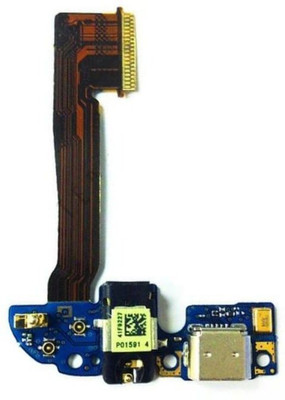Shinzo Micro USB Charging Board Port Jack Dock Connector Board Flex Cable Compatible for HTC One E8 (M8Sw) - Charging PCB Complete Flex