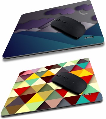 SMULY cloud graphic combo (3) Non-Slip I Am Capable of Amazing Things, Motivational Quotes Printed Mouse Pad for Gaming Computer, Laptop, PC Mouse Pad (Multicolor) Mousepad(Multicolor)