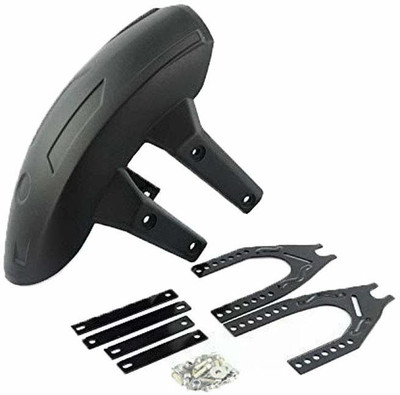 auto trends Rear Mud Guard For Universal For Bike Universal For Bike NA(Black)