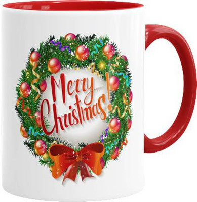 Sublikraft Merry Christmas .. Ceramic Coffee Mug(330 ml)
