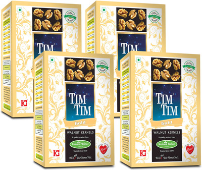 Tim Tim Gold Organic Walnuts Kernels 1kg (250g x 4) Walnuts(4 x 0.25 kg)
