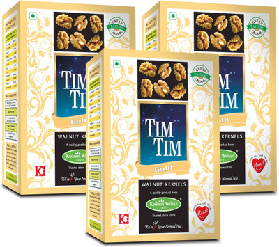 Tim Tim Gold Organic Walnuts Kernels 750g (250gx3) Walnuts(3 x 250 g)