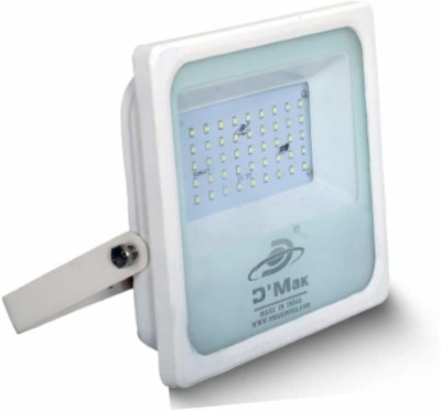 D'Mak 50 W Flood Light Outdoor Lamp(White)