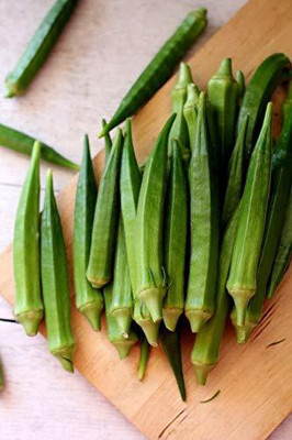 VibeX ® LXI-93 Lady Finger Okra Seeds Seed(100 per packet)