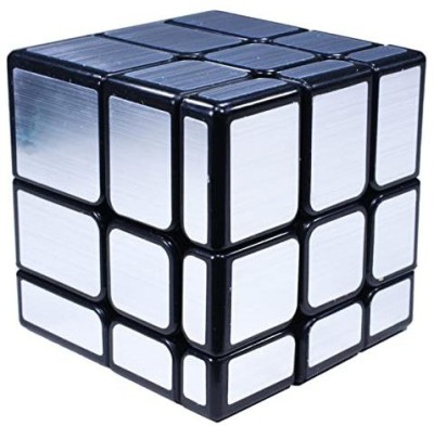 BONGERKING 3x3x3 Silver Mirror High Speed Magic Puzzle Cube(1 Pieces)