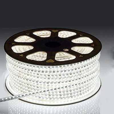 Online Generation 2400 LEDs 14.99 m White Flickering Ball Rice Lights(Pack of 1)