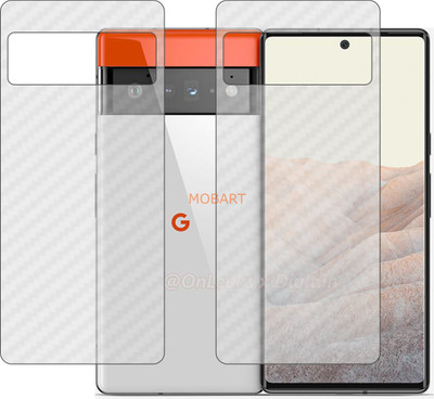 MOBART Back Screen Guard for GOOGLE PIXEL 6 PRO(Pack of 2)