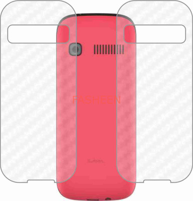 Fasheen Back Screen Guard for LAVA A1 SUPER(Pack of 2)