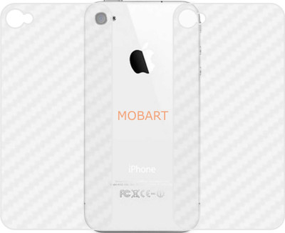 MOBART Back Screen Guard for Apple iPhone 4s(Pack of 2)