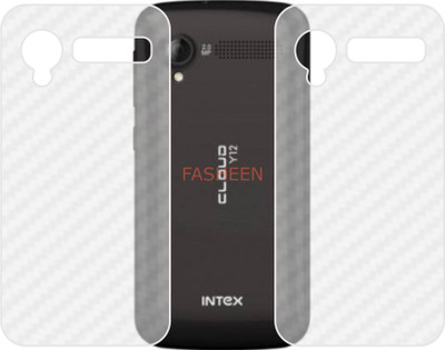 Fasheen Back Screen Guard for INTEX CLOUD Y12(Pack of 2)
